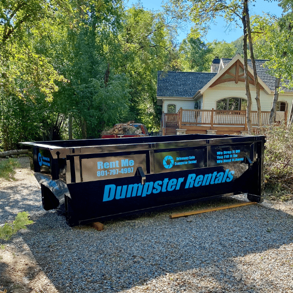 Visual list of items that are prohibited in dumpsters